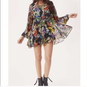 Show me your mumu Jamie tunic/dress night floral